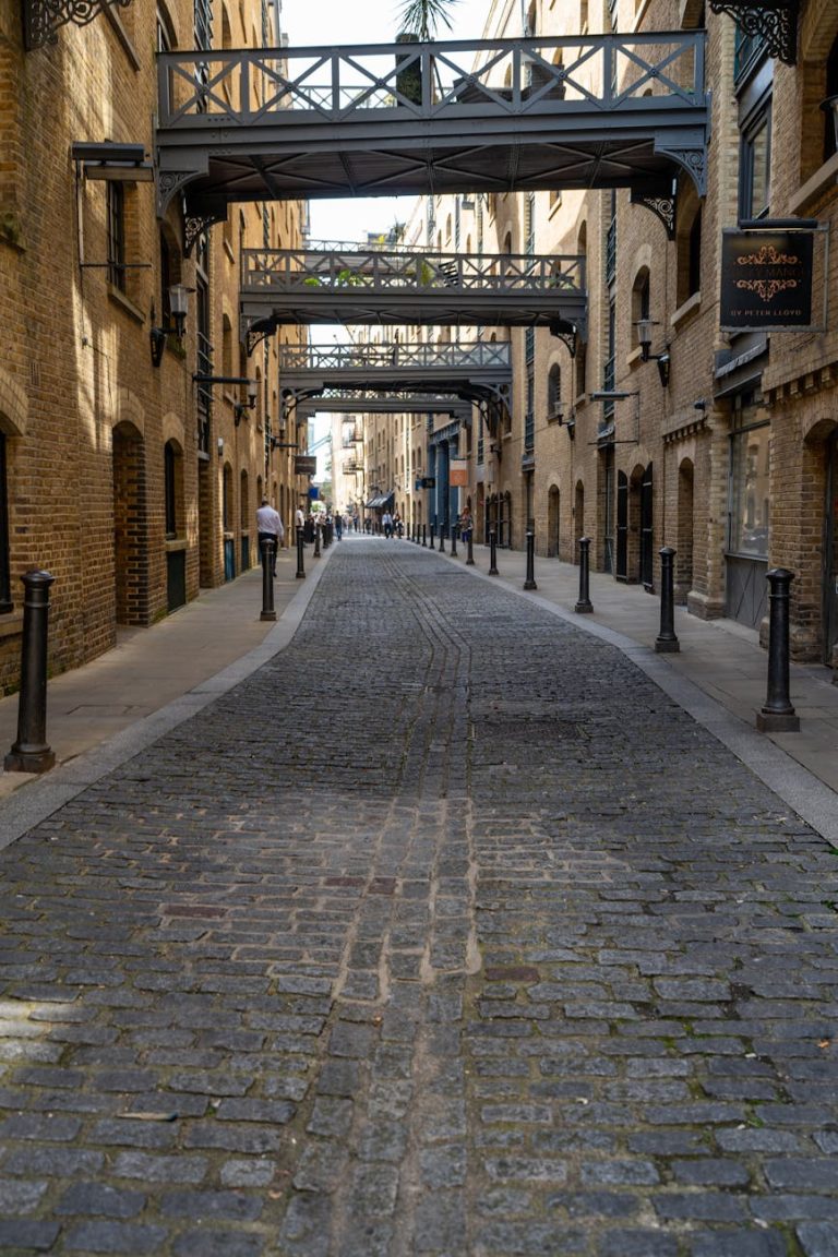 Shad Thames near Tower Bridge London